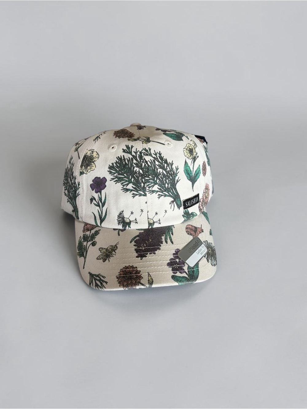 Botanical Cream Floral Baseball Cap